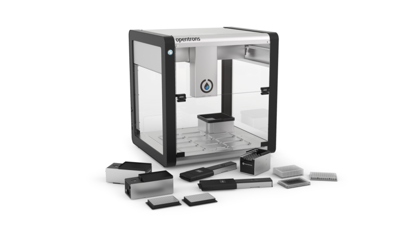 Opentrons Flex 磁珠蛋白純化工作構成設備組裝